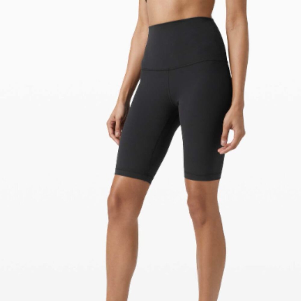 **SOLD**Lululemon Align Super High Rise Short 10" Black Size 4